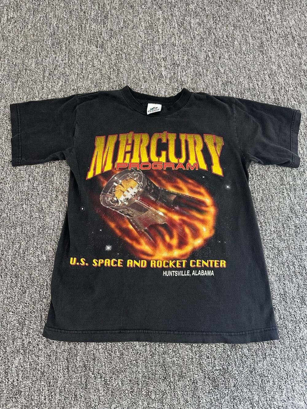 Vintage Mercury Program U.S. Space and Rocket Center Huntsville Alabama T-Shirt